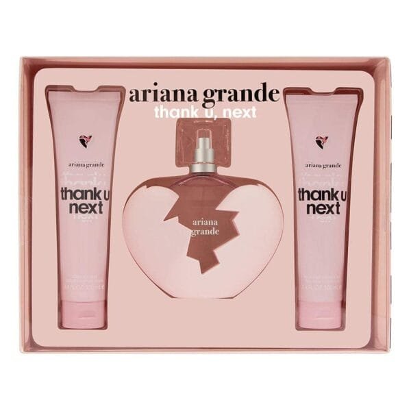 Estuche para Mujer Ariana Grande Thank U, Next 3 Piezas